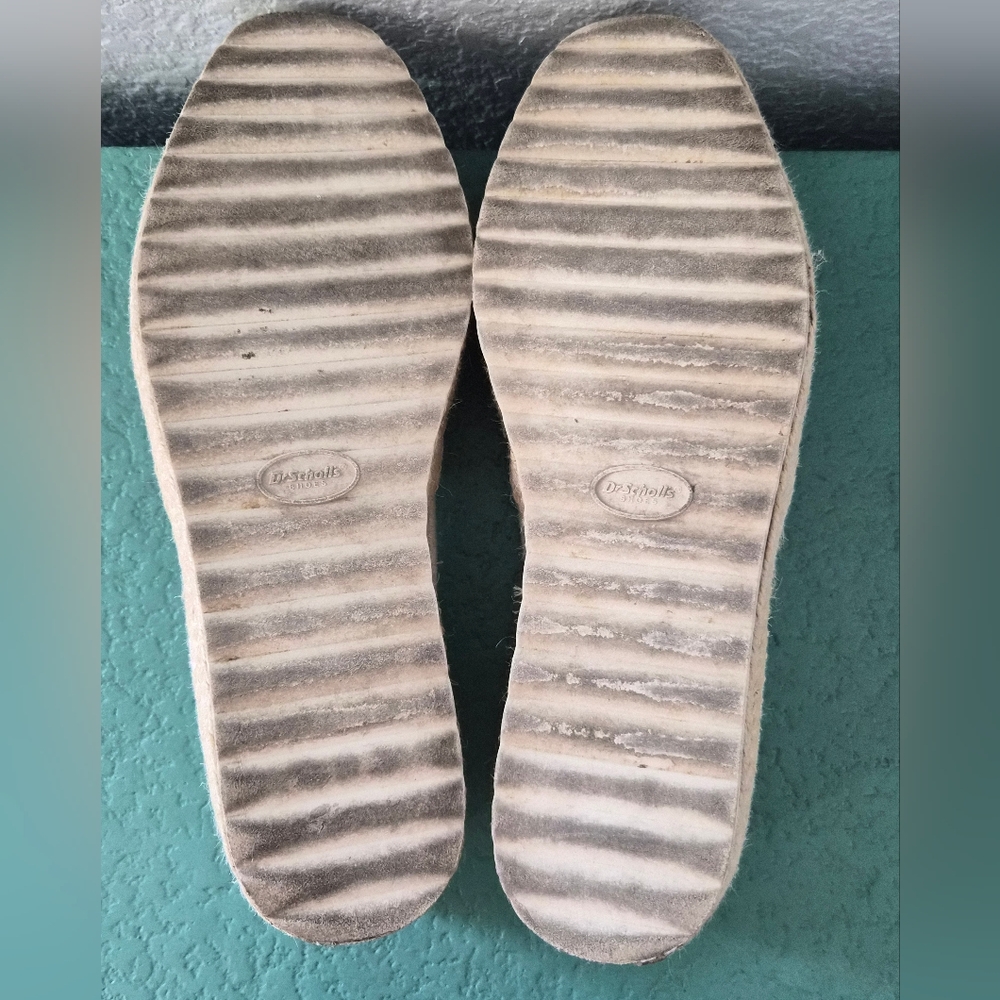 Dr. Scholl’s Sunray Espadrille Platform Slip On Sneakers Cream Women’s 8.5 - Picture 11 of 12